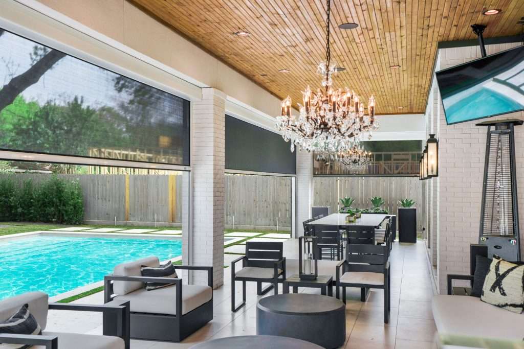 motorized patio screen