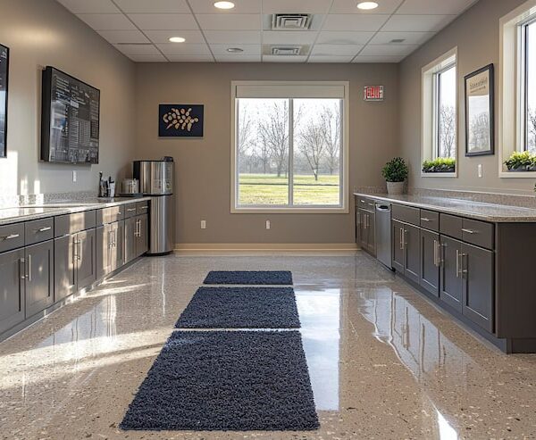 Kitchen epoxy flooring