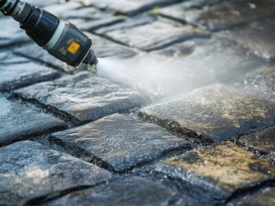 Paver sealing and exterior cleaning